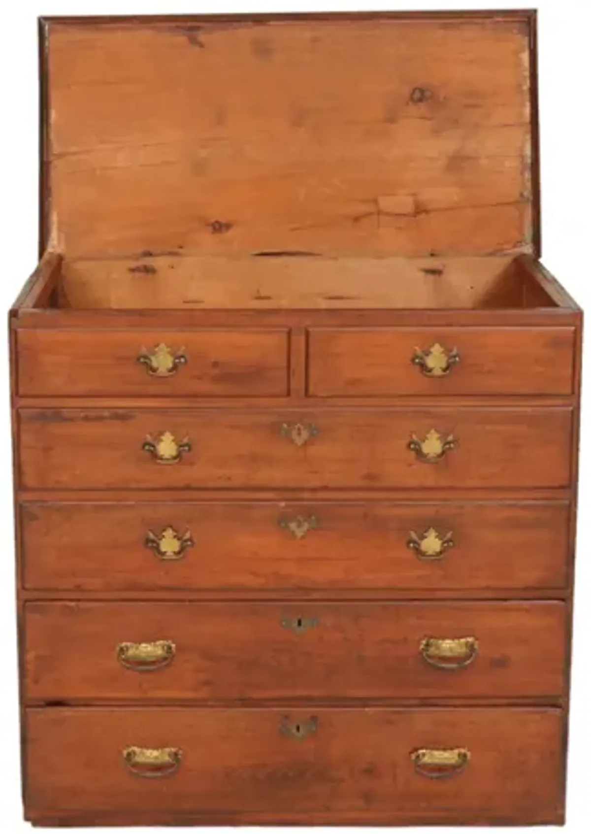 Antique Blanket Chest - Interesting Things - Brown