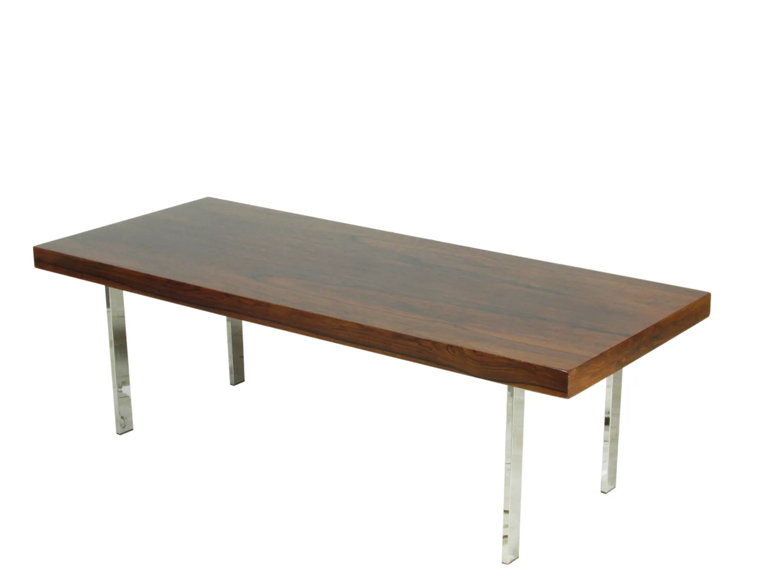 Milo Baughman Rosewood Coffee Table - The Barn at 17 Antiques - Brown