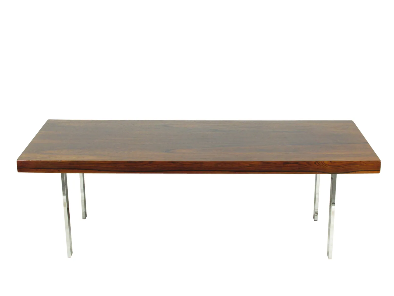 Milo Baughman Rosewood Coffee Table - The Barn at 17 Antiques - Brown