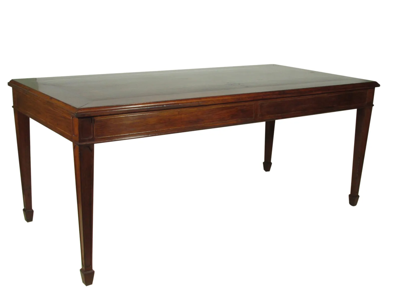 19th-C. Regency Style Writing Table - The Barn at 17 Antiques - Brown