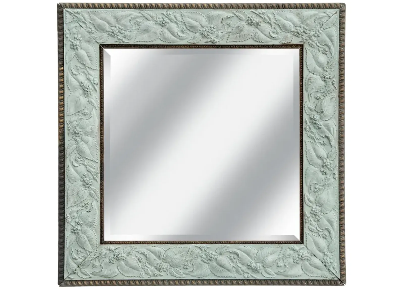 19thC Aesthetic Movement Framed Mirror - Fleur de Lex Antiques