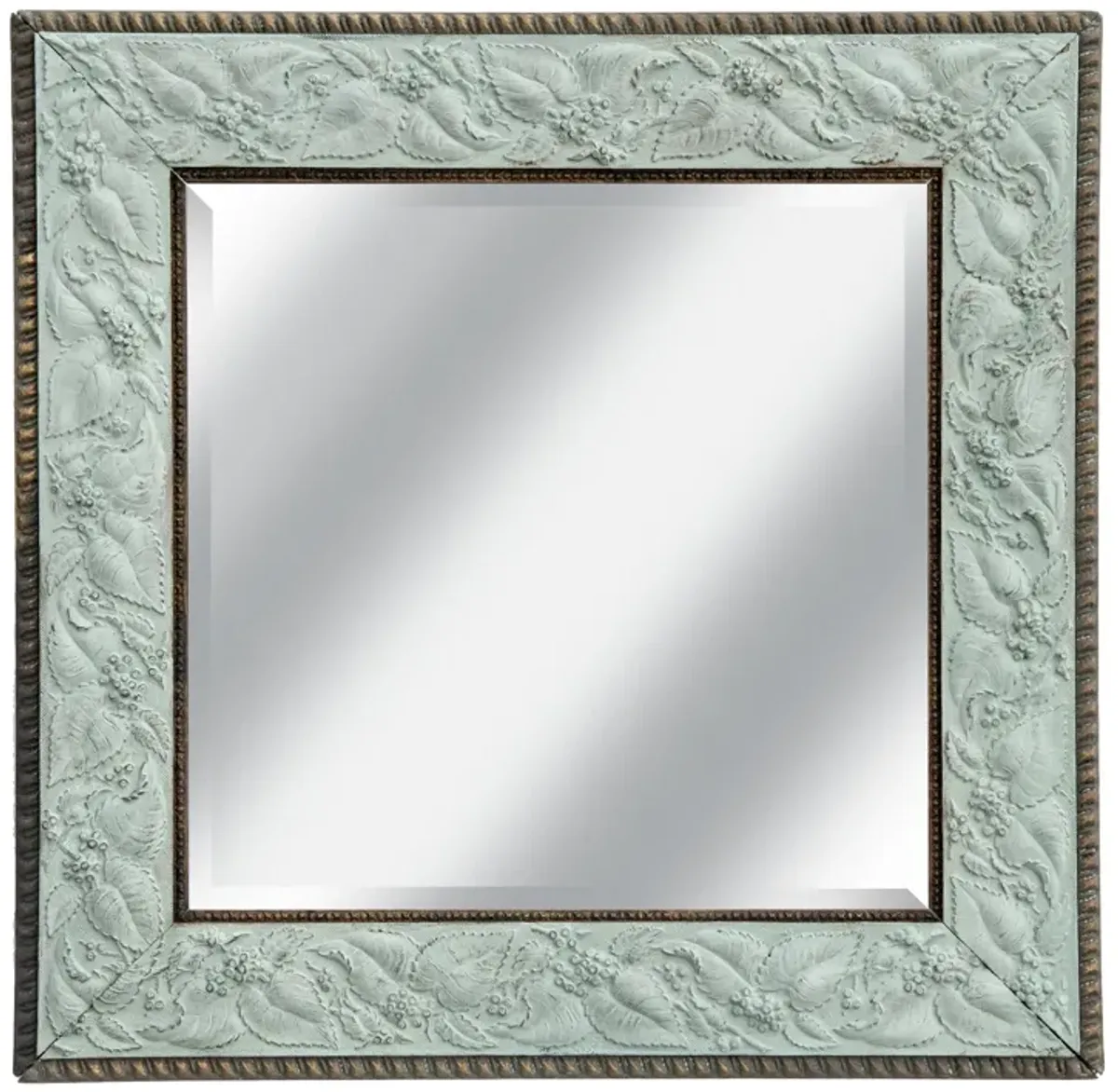 19thC Aesthetic Movement Framed Mirror - Fleur de Lex Antiques