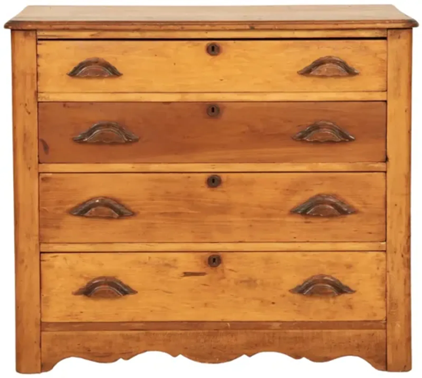 Antique Provincial Chest of Drawers - Interesting Things - Brown