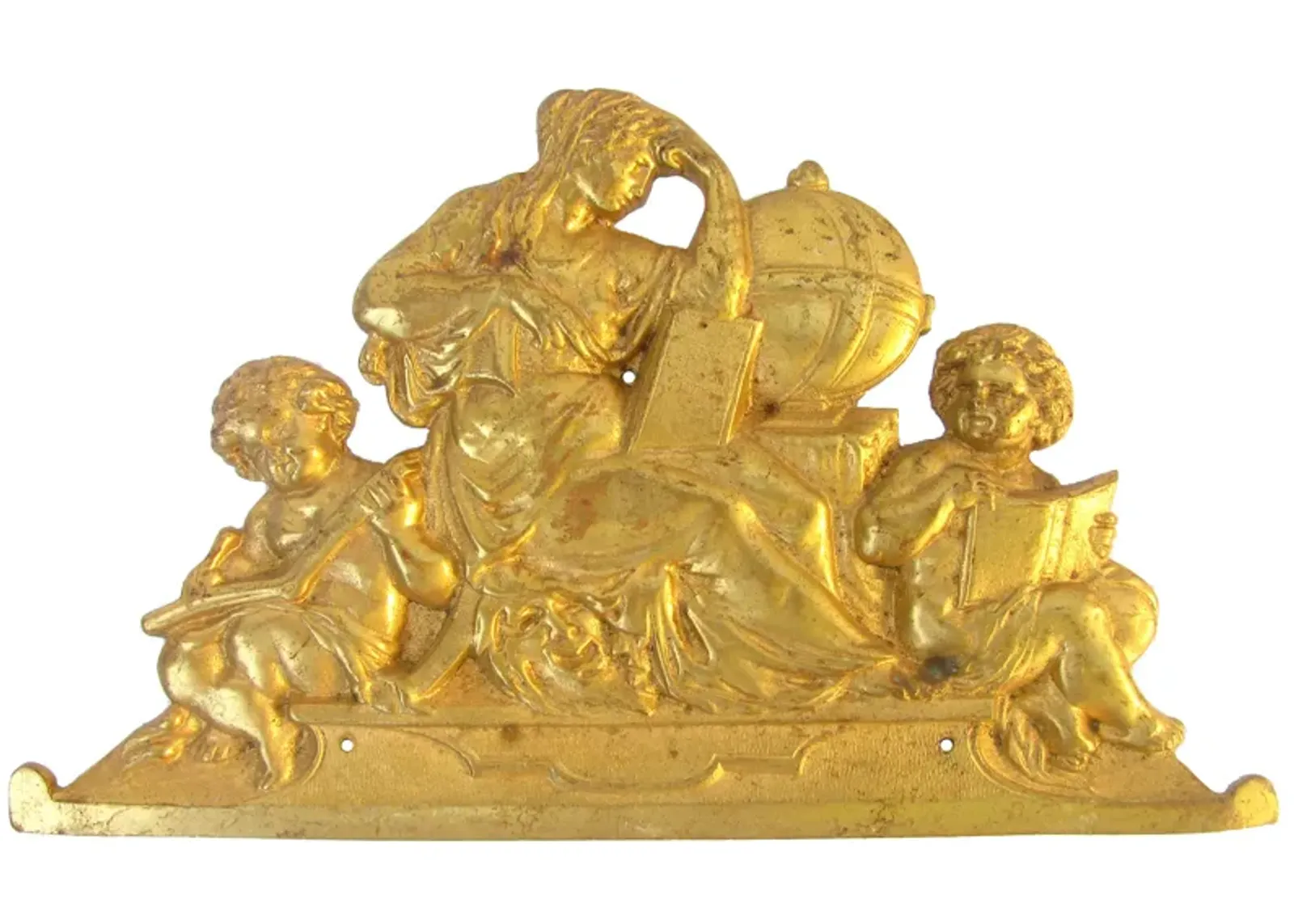 Neoclassical Style Architectural Element - Chez Vous - Gold