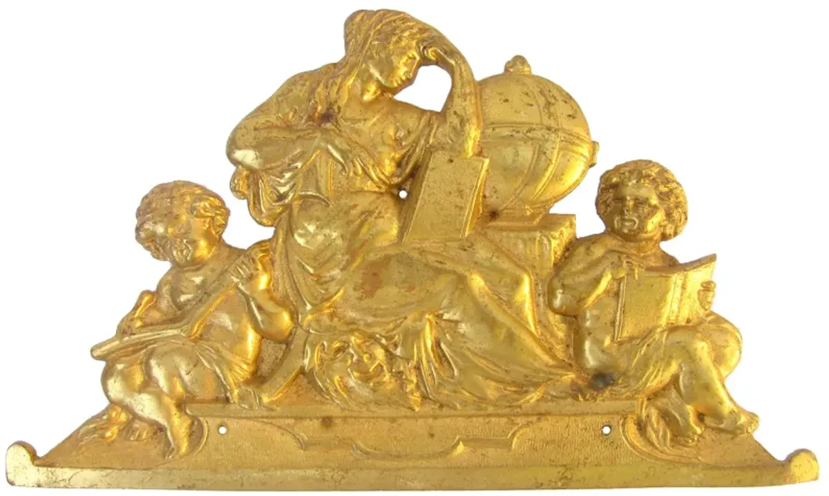 Neoclassical Style Architectural Element - Chez Vous - Gold