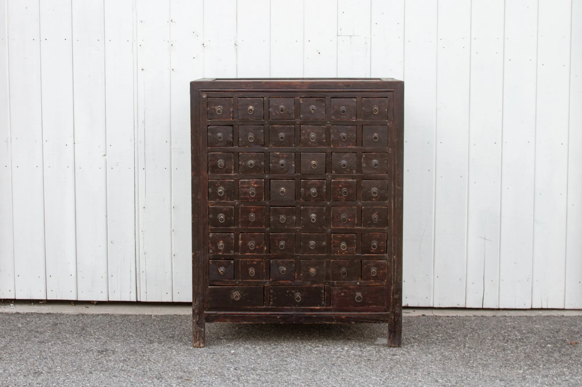 Early 1800's Chinese Apothecary Chest - de-cor - Brown