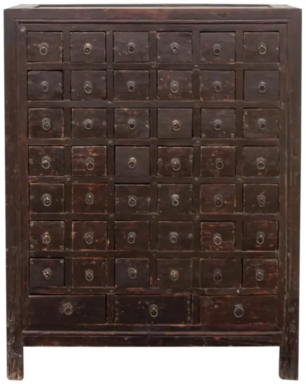 Early 1800's Chinese Apothecary Chest - de-cor - Brown