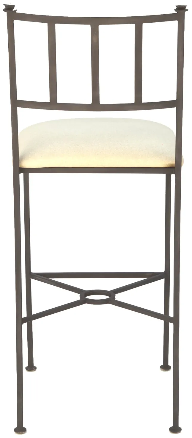 Iron Mid-century Tall Barstools pr - Fleur de Lex Antiques