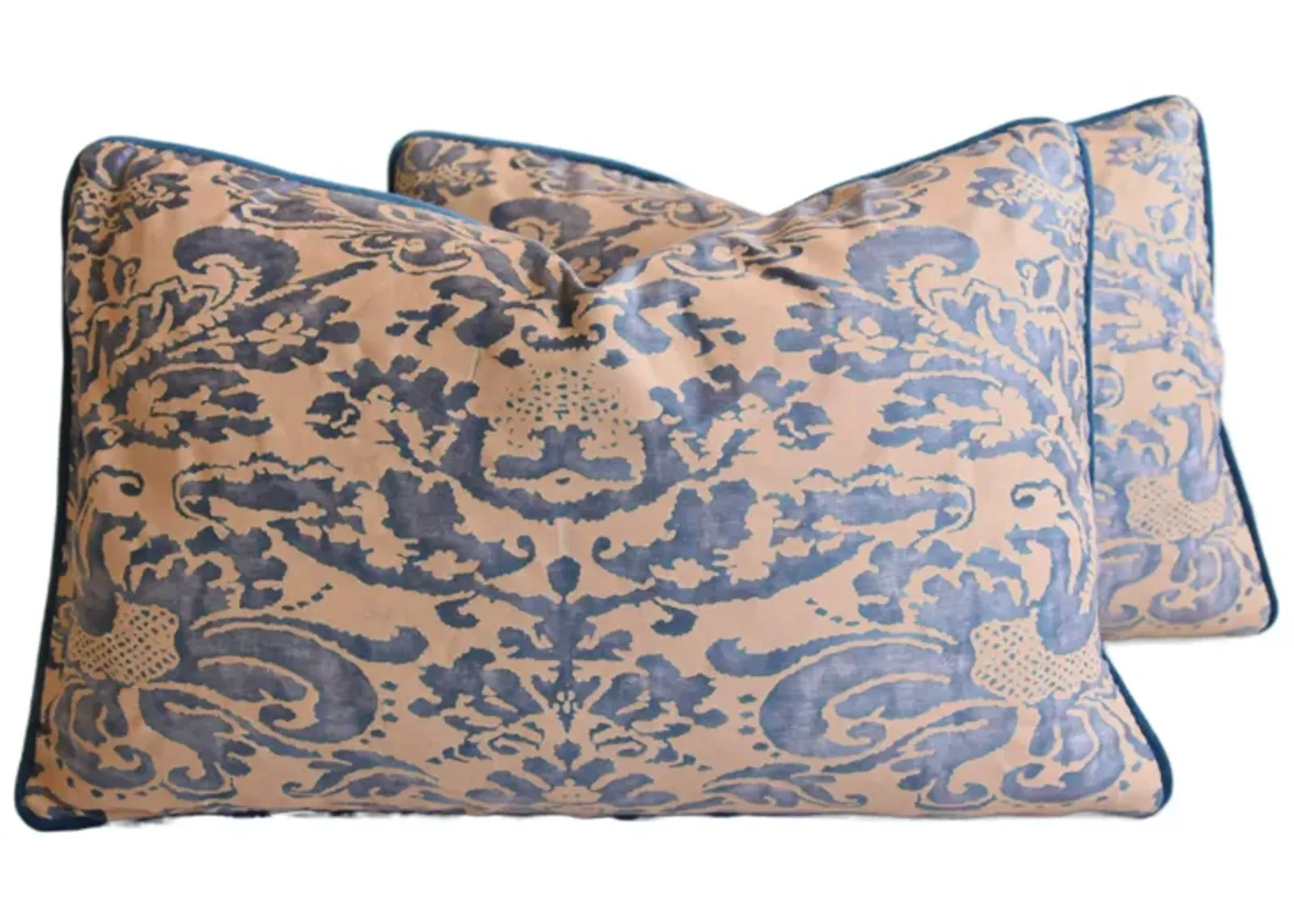 Italian Mariano Fortuny Pillows - Set of 2