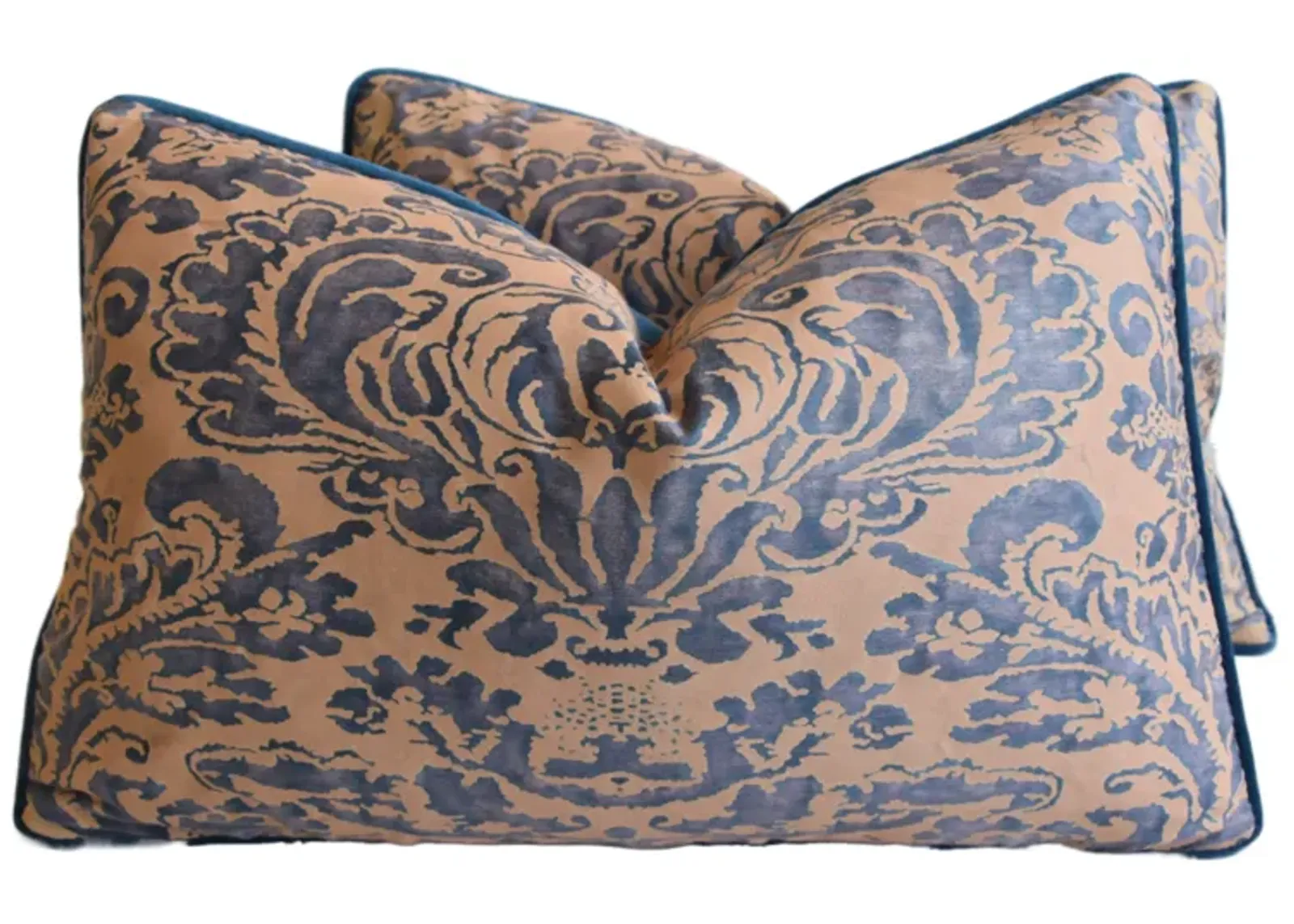 Italian Mariano Fortuny Pillows - Set of 2