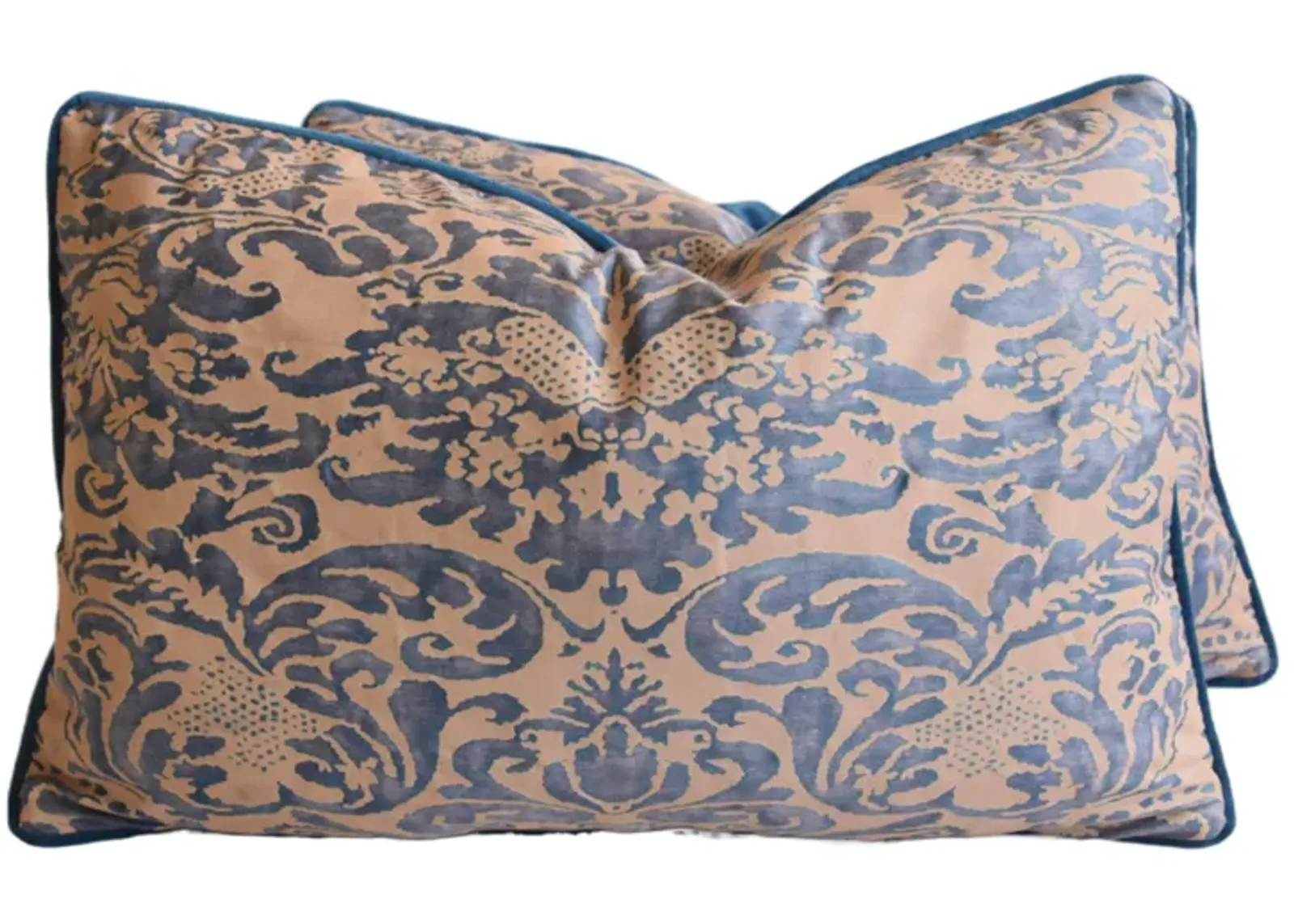 Italian Mariano Fortuny Pillows - Set of 2