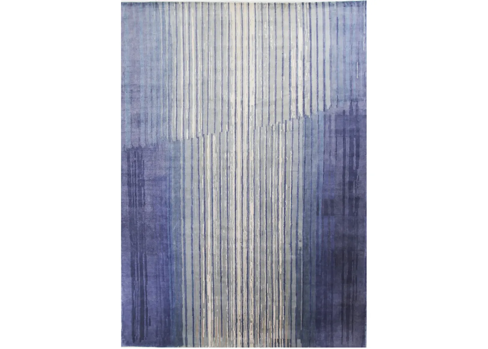 10" x 14" Melanie Rug - Blue - F.J. Kashanian - Blue