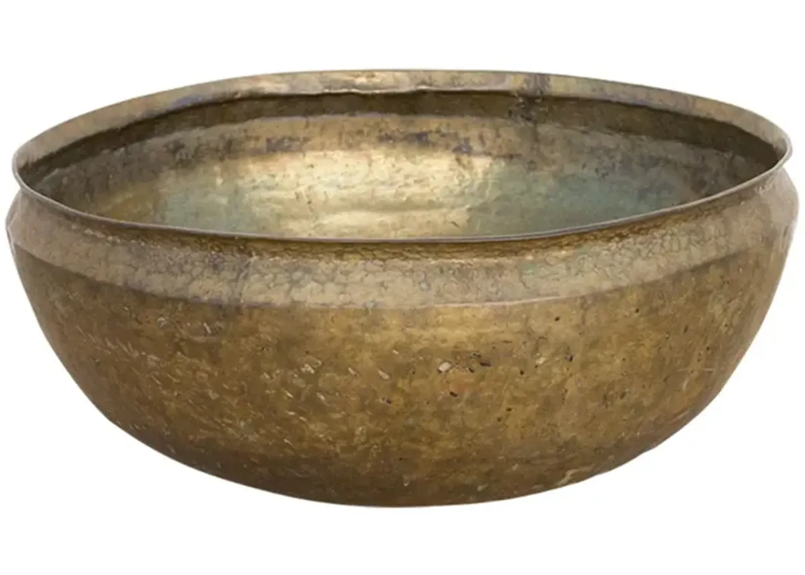 Antique Brass Food Storage Bowl - de-cor - Gold