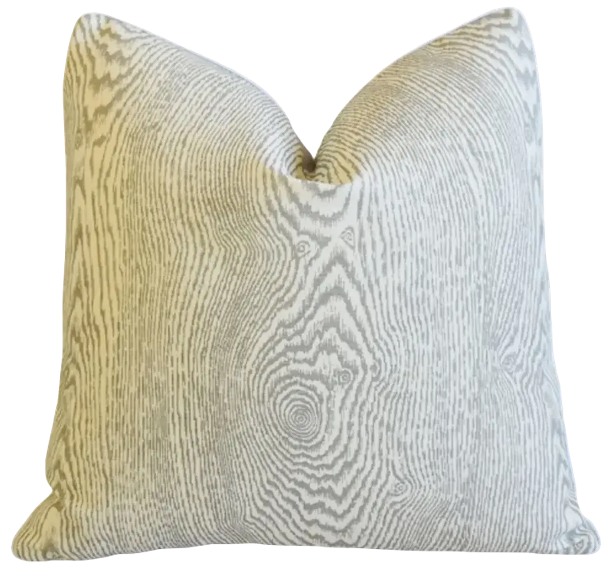 Brunschwig & Fils Faux Bois Wood Pillow