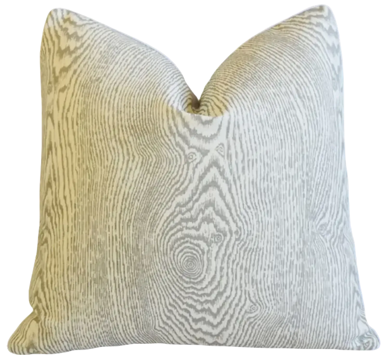 Brunschwig & Fils Faux Bois Wood Pillow