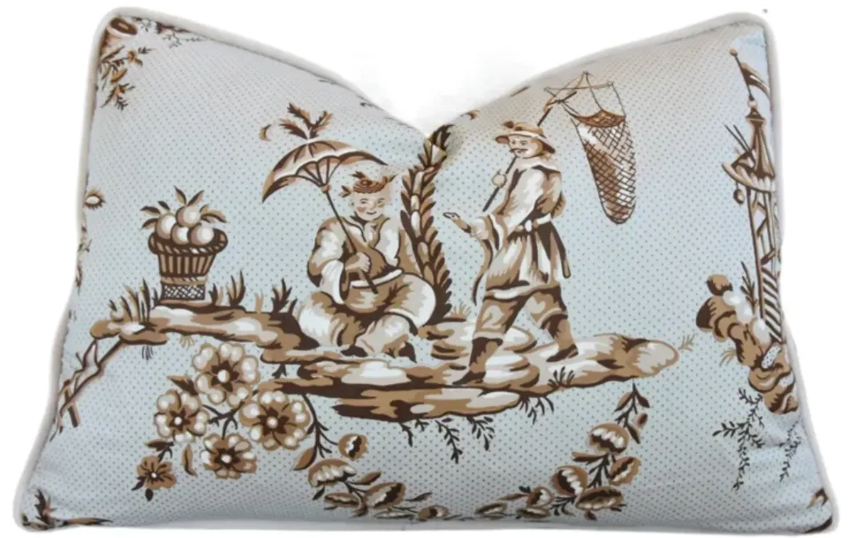 Bailey & Griffin Chinoiserie Pillow