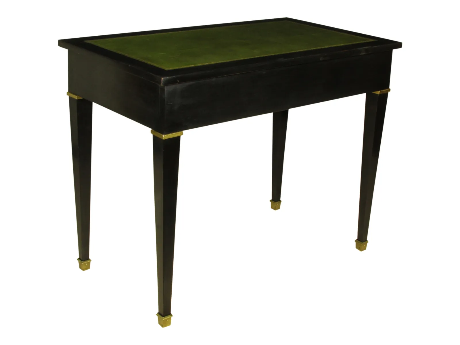 19th-C. Black Lacquer Writing Table - The Barn at 17 Antiques