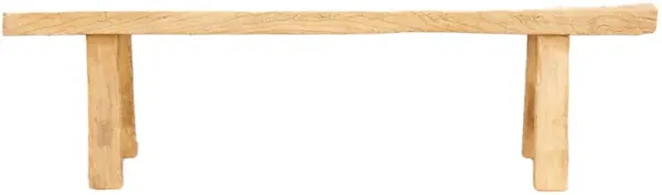 Farmhouse Reclaimed Wood Bench - de-cor - brown