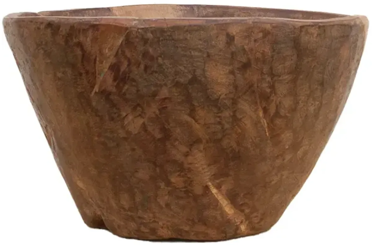 Rustic French Grain Bowl - de-cor - brown
