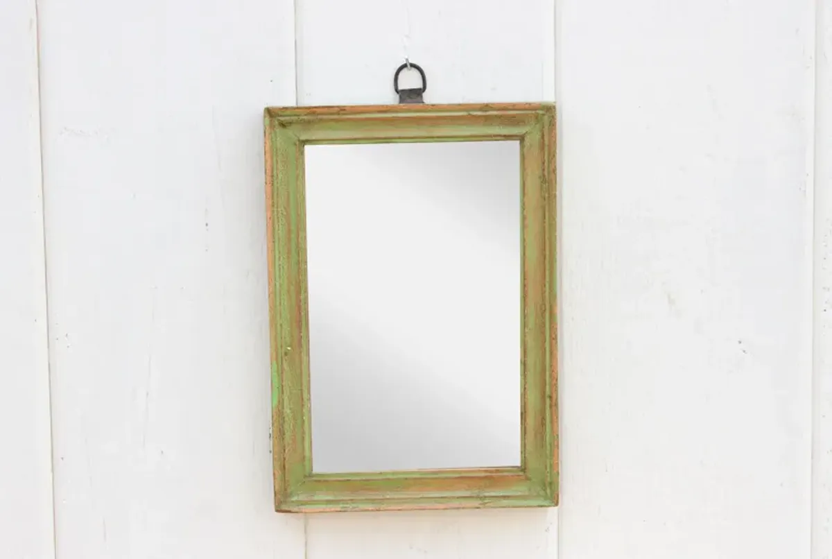 Sage Colonial Accent Mirror - de-cor - Green