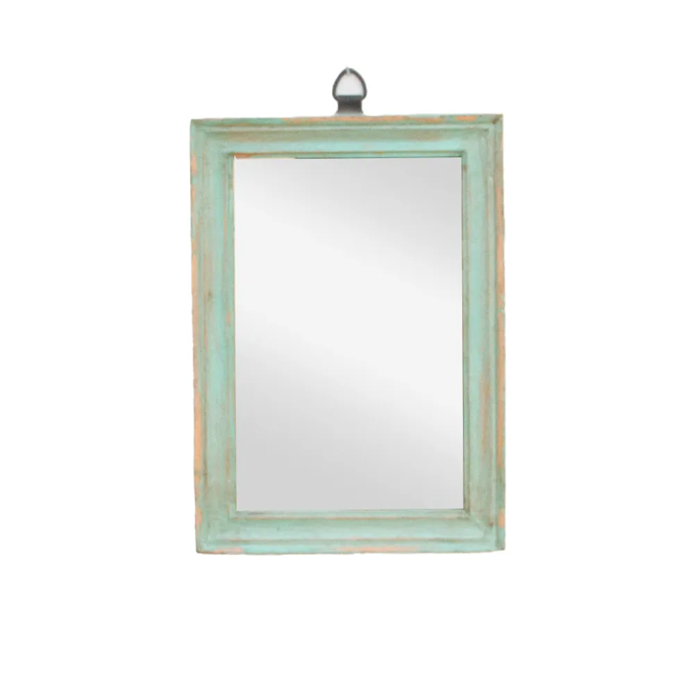 Moss Colonial Accent Mirror - de-cor - Green