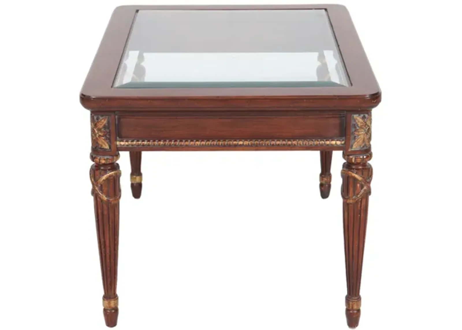 Louis XVI Style Side Table - Interesting Things - Brown