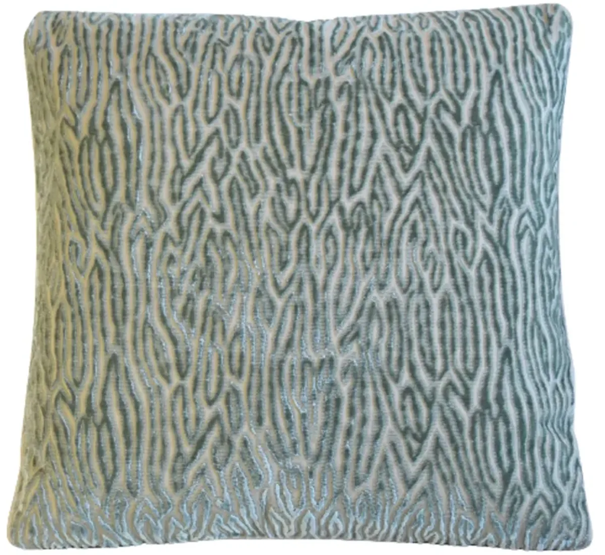 Scalamandre Abstract Cut Velvet Pillow