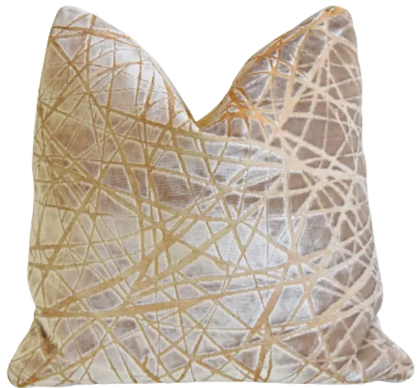 Kravet Couture Parisio Cut Velvet Pillow