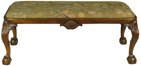19th-C. English Bench - The Barn at 17 Antiques - Brown