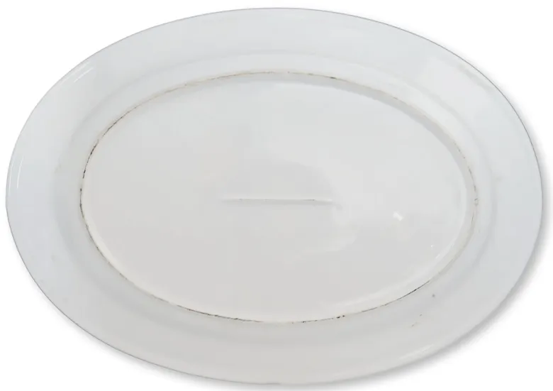 French White Porcelain Turkey Platter - New England Mercantile