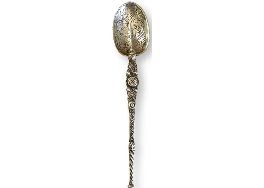 1937 Golf Trophy Spoon - New England Mercantile - Silver