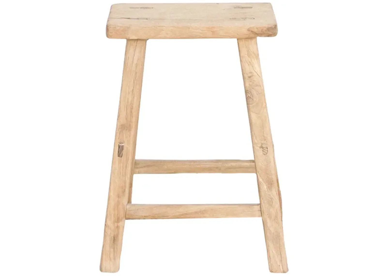 Charming Rustic Asian Stool - de-cor