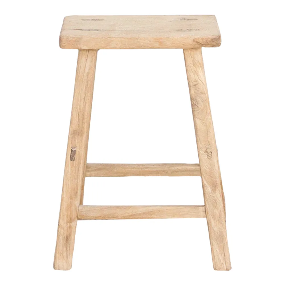 Charming Rustic Asian Stool - de-cor