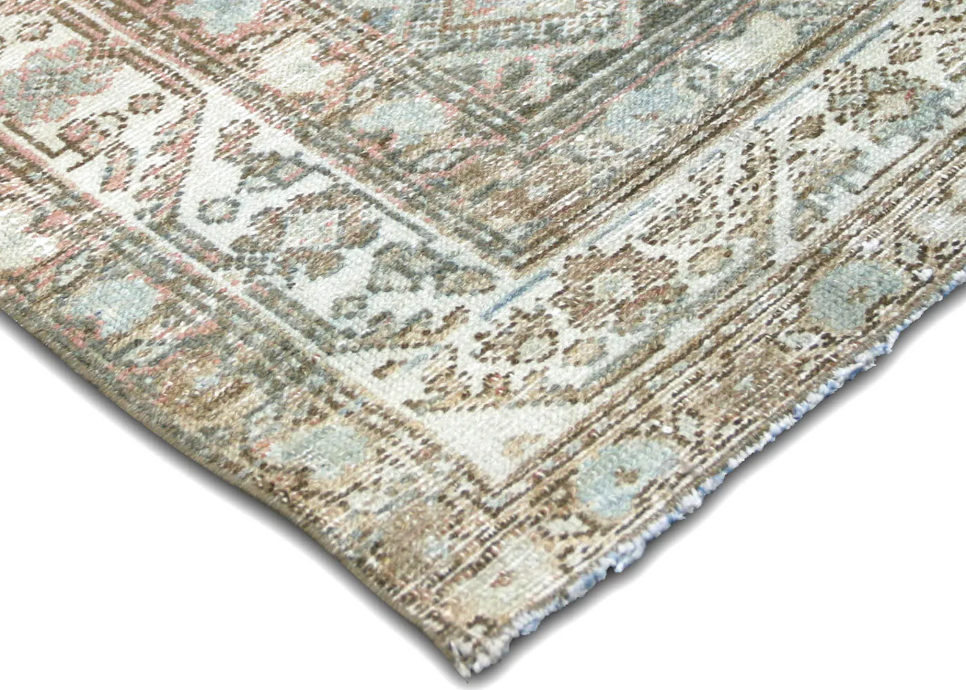 1940 Persian Melayer Runner-3'6" x 16'3" - Nalbandian - Green