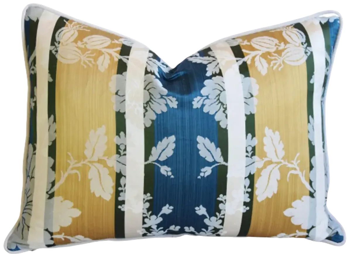 Clarence House Anjou Silk Fabric Pillow