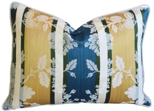 Clarence House Anjou Silk Fabric Pillow