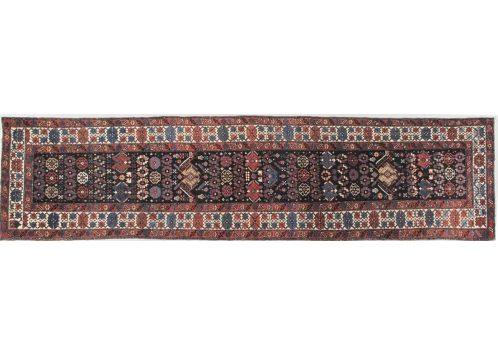 N.W.Persian Runner 2'9 X 12'11 - Blue