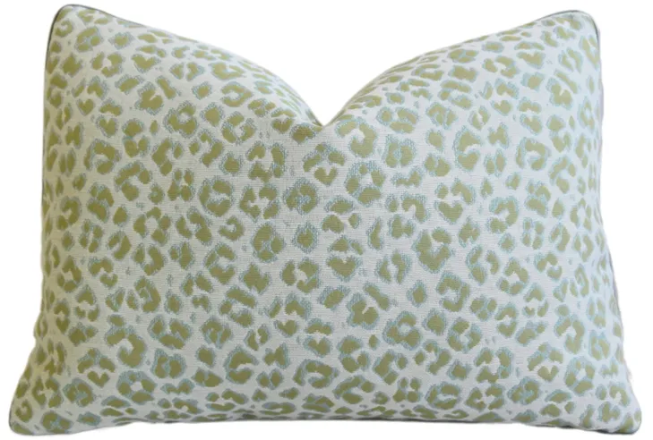 Kravet Cheetah Leopard Spot Pillow