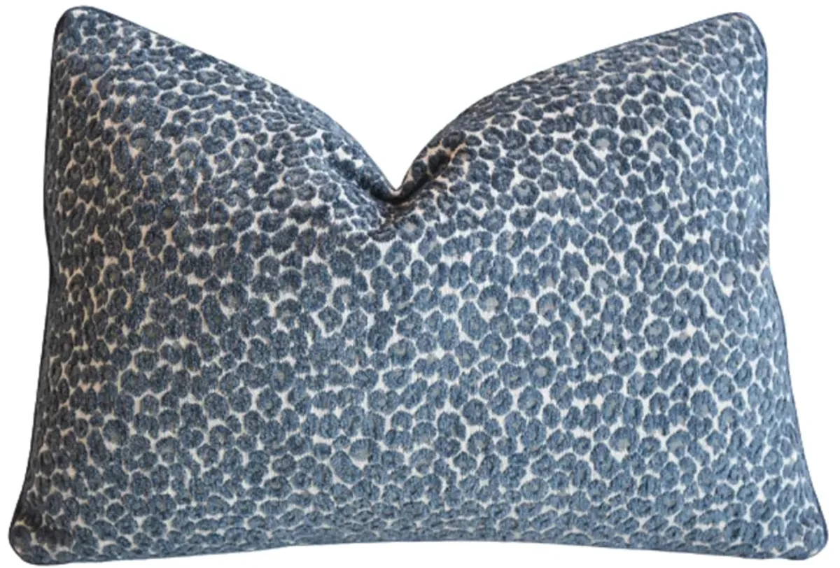 Kravet Cheetah Velvety-Chenille Pillow