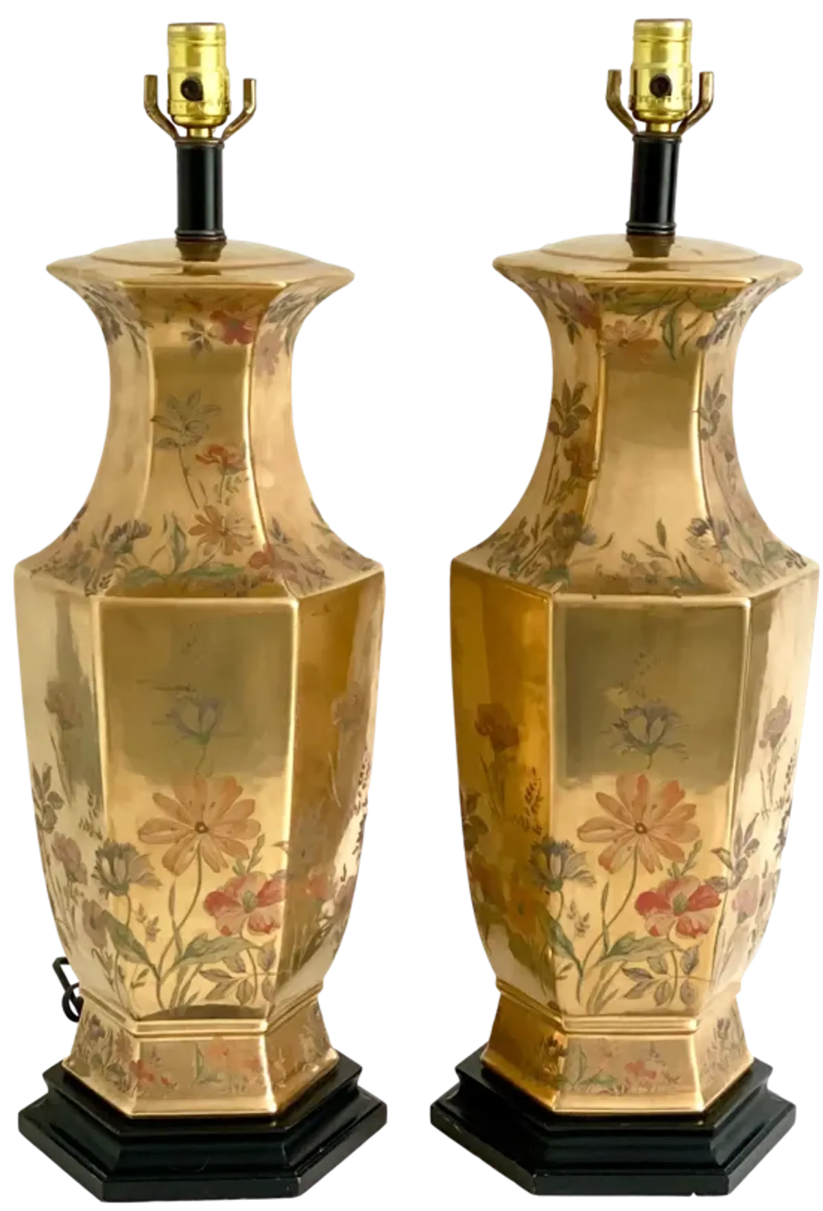 Morris Greenspan Hollywood Regency Lamps - Ballyhoo