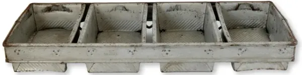 Industrial Four Loaf Bread Bakery Pan