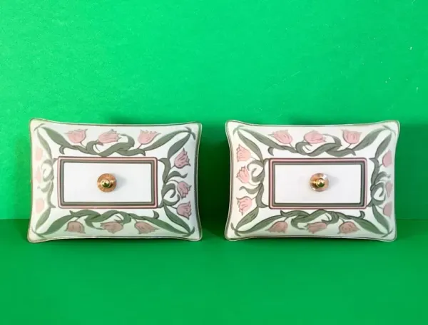 Nouveau Tulip Basket Wall Lights - Set of 2 - C the Light Interiors - Green