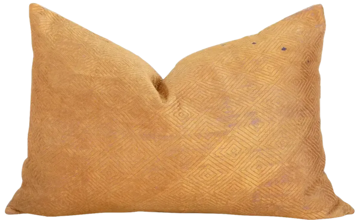 Jarosite Silk Phulkari Pillow - de-cor