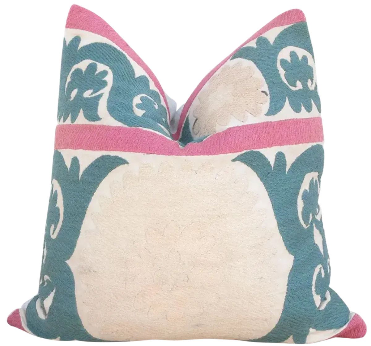 Peshwai Vintage Suzani Pillow - de-cor