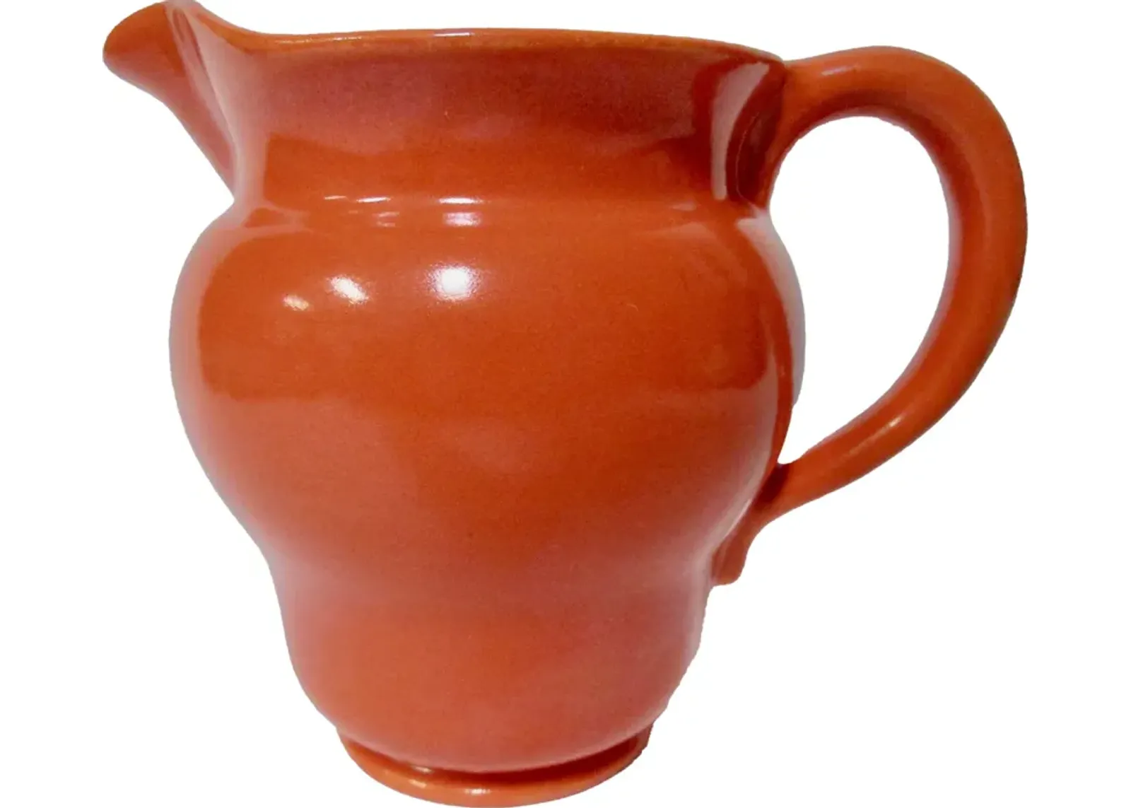 1938 Gladding McBean California Pitcher - The Emporium Ltd. - Orange