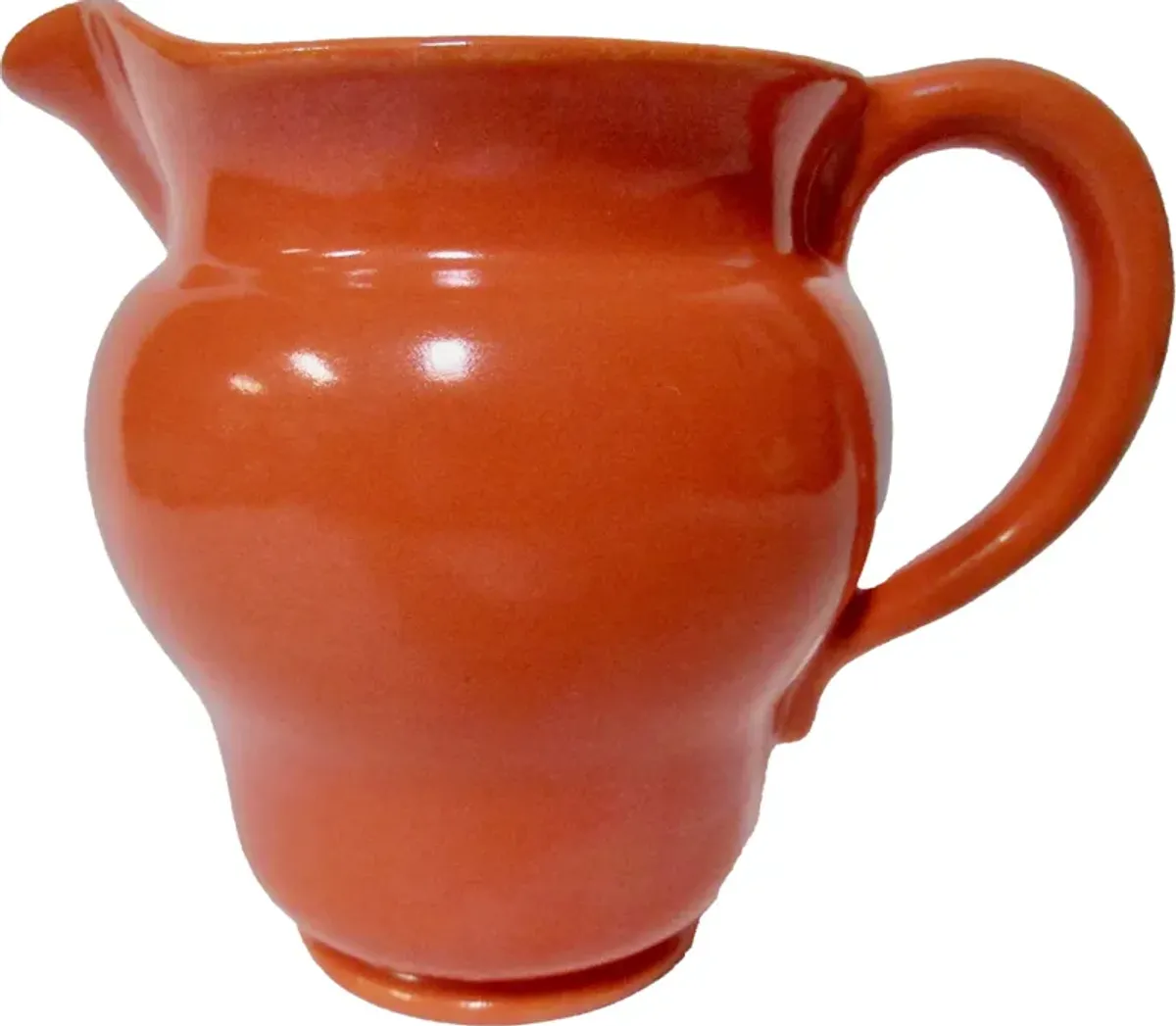 1938 Gladding McBean California Pitcher - The Emporium Ltd. - Orange