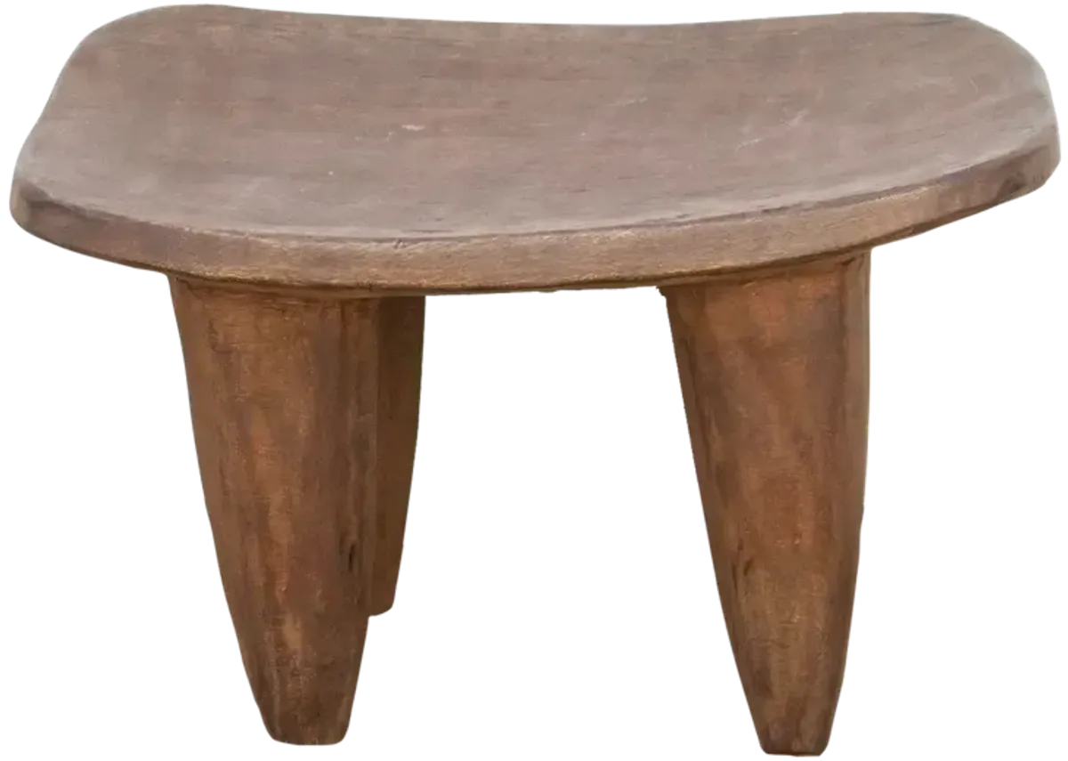 Handcarved African Ceremonial Stool - de-cor