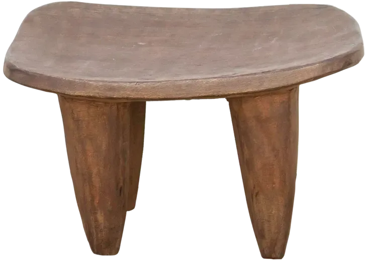 Handcarved African Ceremonial Stool - de-cor