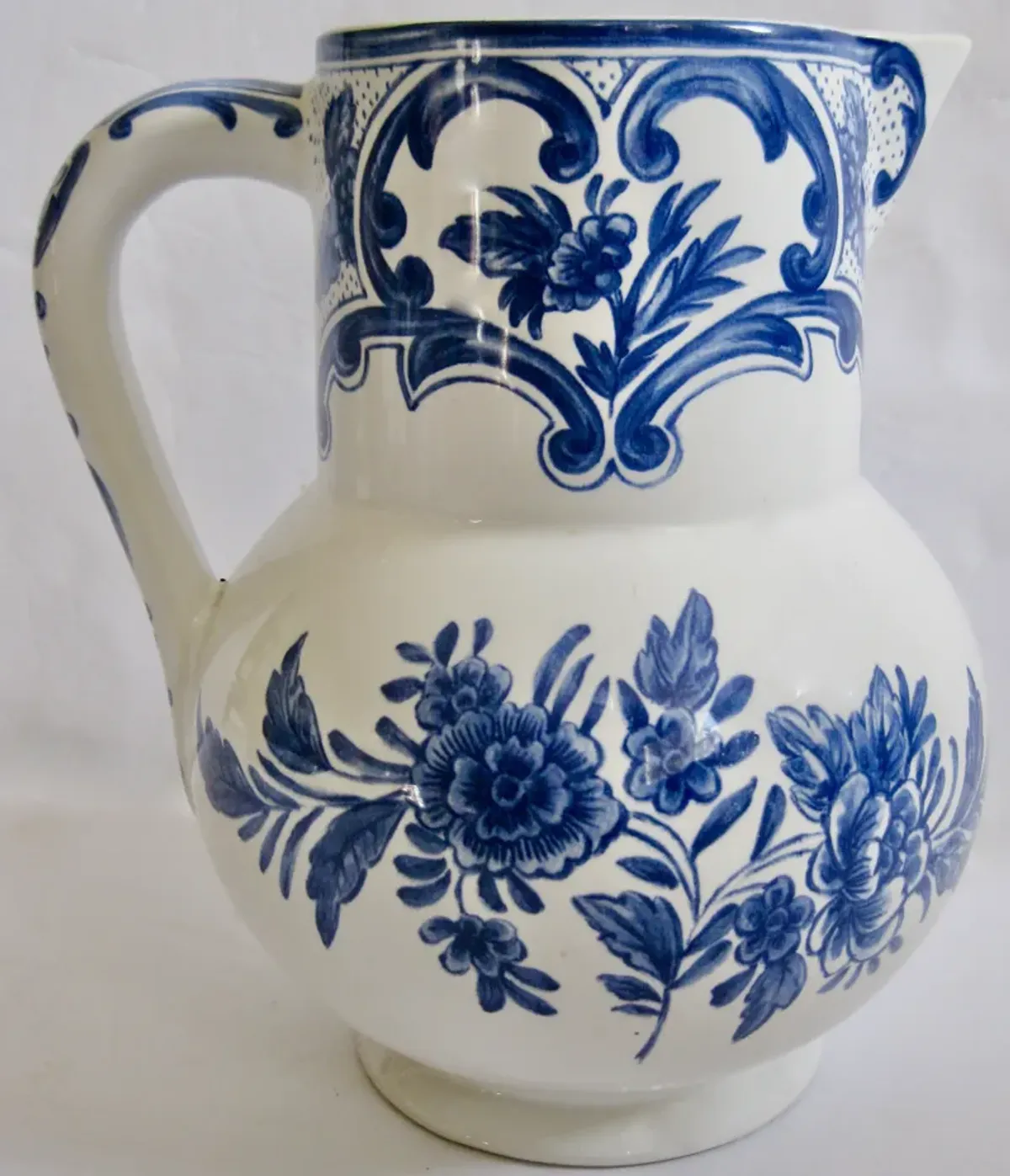 Tiffany & Co. Faience Pitcher - The Emporium Ltd. - Blue