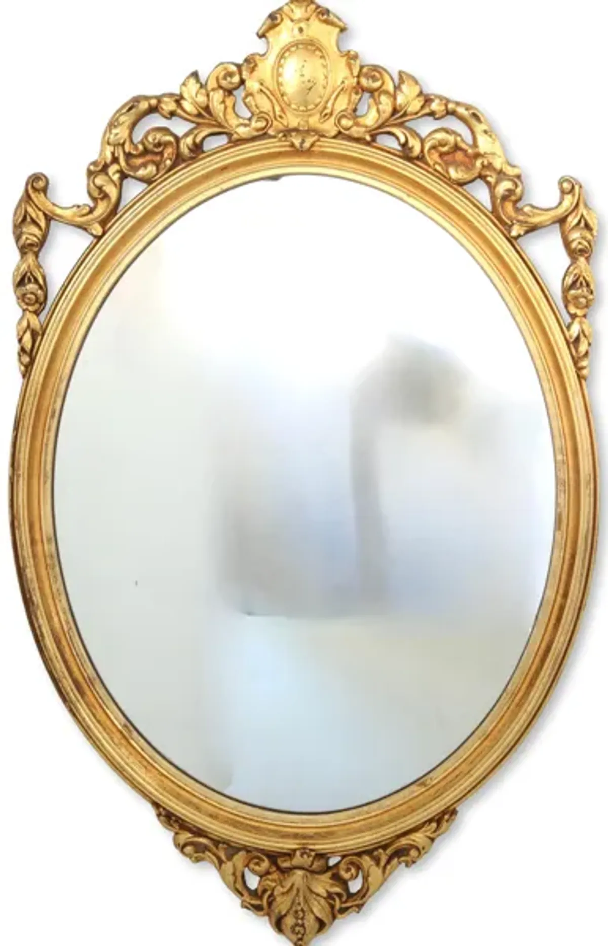 Midcentury Hollywood Regency Wall Mirror - The Queens Landing